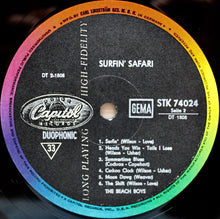 Laden Sie das Bild in den Galerie-Viewer, The Beach Boys : Surfin' Safari (LP, Album)