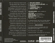 Laden Sie das Bild in den Galerie-Viewer, Thelonious Monk : Brilliant Corners (CD, Album, Club, RE, RM)