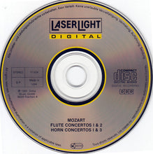 Load image into Gallery viewer, Mozart*, Kurt Berger, Bernd Heiser, Vienna Mozart Ensemble* : Flute Concertos 1&2, Horn Concertos 1&3 (CD, Comp)