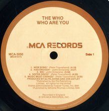 Charger l'image dans la galerie, The Who : Who Are You (LP, Album, Pin)