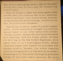 Laden Sie das Bild in den Galerie-Viewer, Woody Allen : The Night Club Years 1964-1968 (2xLP, Album, Mono, Gat)
