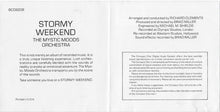 Load image into Gallery viewer, The Mystic Moods Orchestra : Stormy Weekend (CD, Album)