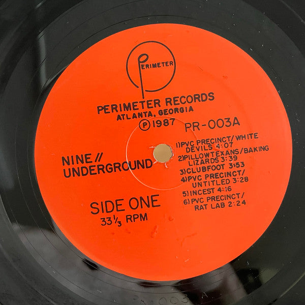 Buy Various : Nine//Underground (LP, Comp) Online for a great