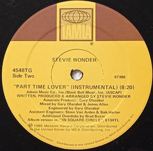 Load image into Gallery viewer, Stevie Wonder : Part-Time Lover (12" Version) (12", Single)