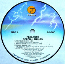 Load image into Gallery viewer, Pleasure (4) : Special Things (LP, Album, San)