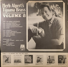 Laden Sie das Bild in den Galerie-Viewer, Herb Alpert's Tijuana Brass* : Volume 2 (LP, Album, RP)