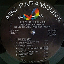 Laden Sie das Bild in den Galerie-Viewer, Ray Charles : Modern Sounds In Country And Western Music (LP, Album, Mono)