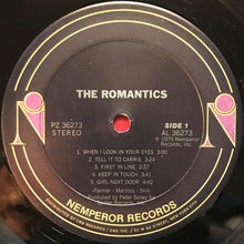 Laden Sie das Bild in den Galerie-Viewer, The Romantics : The Romantics (LP, Album, RE, Pit)