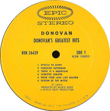 Load image into Gallery viewer, Donovan : Donovan's Greatest Hits (LP, Comp, Ter)