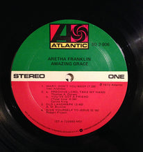 Load image into Gallery viewer, Aretha Franklin With James Cleveland* & The Southern California Community Choir : Amazing Grace (2xLP, Album, RE, RP, MO )