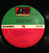 Load image into Gallery viewer, Aretha Franklin With James Cleveland* & The Southern California Community Choir : Amazing Grace (2xLP, Album, RE, RP, MO )