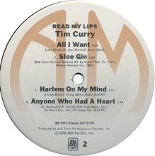 Charger l'image dans la galerie, Tim Curry : Read My Lips (LP, Album)