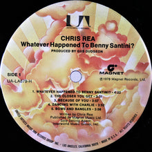 Laden Sie das Bild in den Galerie-Viewer, Chris Rea : Whatever Happened To Benny Santini? (LP, Album, Ter)