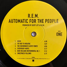 Load image into Gallery viewer, R.E.M. : Automatic For The People (LP, Album, RE, RM, 180)