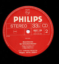 Load image into Gallery viewer, Bartók* - Philharmonia Hungarica, Antal Dorati : Musique Pour Cordes, Percussion Et Célesta / Suite De Danses (LP, Album, RE)