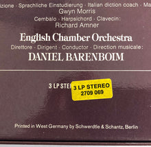 Load image into Gallery viewer, Domenico Cimarosa, Arleen Auger, Julia Hamari, Iulia Várady, Ryland Davies, Dietrich Fischer-Dieskau, Alberto Rinaldi, English Chamber Orchestra, Daniel Barenboim : Il Matrimonio Segreto (The Secret Marriage) (3xLP, Album, Box)
