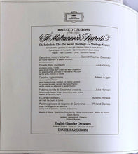 Load image into Gallery viewer, Domenico Cimarosa, Arleen Auger, Julia Hamari, Iulia Várady, Ryland Davies, Dietrich Fischer-Dieskau, Alberto Rinaldi, English Chamber Orchestra, Daniel Barenboim : Il Matrimonio Segreto (The Secret Marriage) (3xLP, Album, Box)