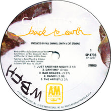 Laden Sie das Bild in den Galerie-Viewer, Cat Stevens : Back To Earth (LP, Album, Ter)