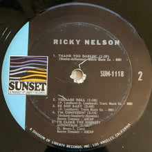 Load image into Gallery viewer, Ricky Nelson (2) : Ricky Nelson (LP, Comp, Mono)