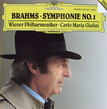 Load image into Gallery viewer, Brahms* - Wiener Philharmoniker, Carlo Maria Giulini : Symphonie No.1 (CD, Album)