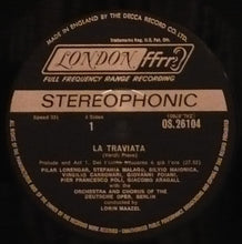Load image into Gallery viewer, Verdi*, Lorengar*, Aragall*, Fischer-Dieskau*, Maazel*, Deutsche Oper Berlin* : La Traviata (2xLP + Box)