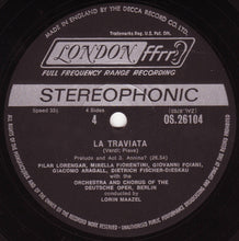 Load image into Gallery viewer, Verdi*, Lorengar*, Aragall*, Fischer-Dieskau*, Maazel*, Deutsche Oper Berlin* : La Traviata (2xLP + Box)