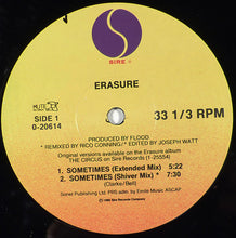 Load image into Gallery viewer, Erasure : Sometimes (12", Maxi, Spe)