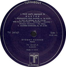Load image into Gallery viewer, Bartok*, Gyorgy Sandor* : A Timid Soul's Approach To Bartok (LP, RE)