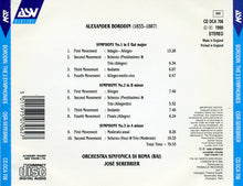 Load image into Gallery viewer, Borodin* - Orchestra Sinfonica Di Roma (RAI)*, José Serebrier* : The 3 Symphonies (CD, Album)