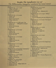 Laden Sie das Bild in den Galerie-Viewer, Haydn* - Antal Dorati, The Philharmonia Hungarica* : Symphonies Nos 20 - 35 (6xLP + Box)