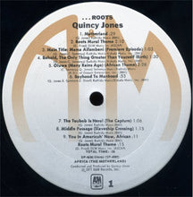Laden Sie das Bild in den Galerie-Viewer, Quincy Jones : Roots (The Saga Of An American Family) (LP, Album, Mon)