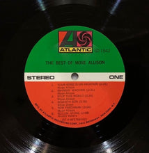 Load image into Gallery viewer, Mose Allison : The Best Of Mose Allison (LP, Comp, Mon)