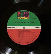Load image into Gallery viewer, Mose Allison : The Best Of Mose Allison (LP, Comp, Mon)