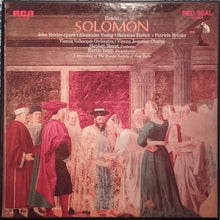 Load image into Gallery viewer, Handel*, John Shirley-Quirk, Alexander Young, Saramae Endich, Patricia Brooks, Vienna Volksoper Orchestra*, Vienna Jeunesse Chorus*, Stephen Simon (2) : Solomon (3xLP + Box)