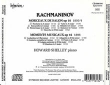 Load image into Gallery viewer, Rachmaninov* - Howard Shelley : Morceaux de Salon, op 16 • Moments Musicaux, op 10 (CD, Album, Emp)