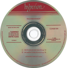 Load image into Gallery viewer, Rachmaninov* - Howard Shelley : Morceaux de Salon, op 16 • Moments Musicaux, op 10 (CD, Album, Emp)