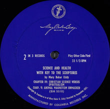 Load image into Gallery viewer, Mary Baker Eddy : Talking Book Records Of Science And Health With Key To The Scriptures (3xLP + Box)