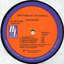 Load image into Gallery viewer, Van McCoy : Rhythms Of The World (LP, Album)