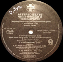 Load image into Gallery viewer, Various : Altered Beats - Assassin Knowledges Of The Remanipulated (LP, Album, Promo)