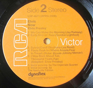 Elvis Presley : Elvis Now (LP, Album, Hol)