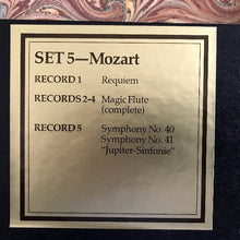 Laden Sie das Bild in den Galerie-Viewer, Mozart* : The Carnegie Hall Library Of Classical Music (Set 5): Mozart, 1756-1791 (5xLP + Box, Album, Comp)