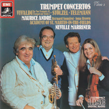 Load image into Gallery viewer, Maurice André - Stölzel* ∙ Telemann* ∙ Vivaldi* ∙ Academy Of St. Martin In The Fields*, Neville Marriner* : Trumpet Concertos (CD, Album)