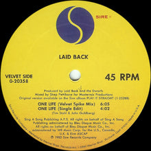 Laden Sie das Bild in den Galerie-Viewer, Laid Back : One Life / It's The Way You Do It (12", Maxi)