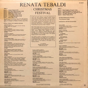 Renata Tebaldi : Christmas Festival (LP, Album)
