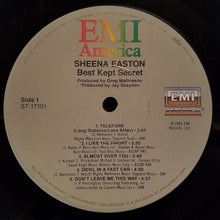 Load image into Gallery viewer, Sheena Easton : Best Kept Secret (LP, Album, Jac)