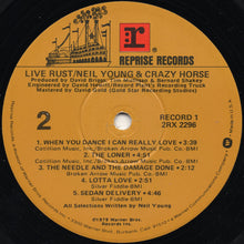 Load image into Gallery viewer, Neil Young & Crazy Horse : Live Rust (2xLP, Album, Win)