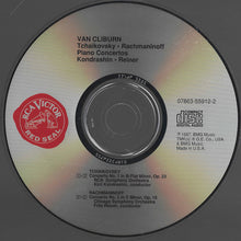 Laden Sie das Bild in den Galerie-Viewer, Van Cliburn, Tchaikovsky* - Kondrashin* / RCA Symphony* / Rachmaninov* - Reiner* / Chicago Symphony* : Concerto No. 1 / Concerto No. 2 (CD, Comp, RE, RM)