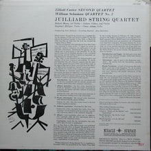Laden Sie das Bild in den Galerie-Viewer, Elliott Carter / William Schuman, Juilliard String Quartet : Second Quartet / Quartet No. 3 (LP)