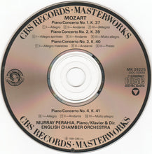Load image into Gallery viewer, Murray Perahia - Mozart*, English Chamber Orchestra : Piano Concerti Nos. 1-4, K.37, 39, 40, 41 (CD, Album, RE)