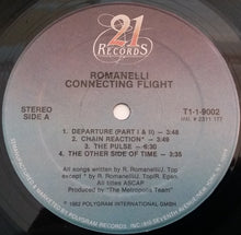 Laden Sie das Bild in den Galerie-Viewer, Romanelli* : Connecting Flight (LP, Album, Hau)